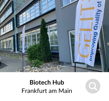 Eingang zu GELITAs Biotech Hub