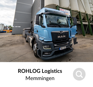 Truck of ROHLOG logistics