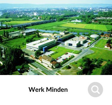 Gebäude von oben des Werkes Minden